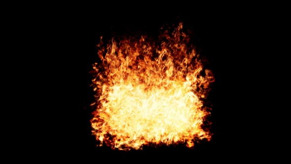 Flames burn in the colors of true fire Isolated by Alpha channel ( transparent background ) alt