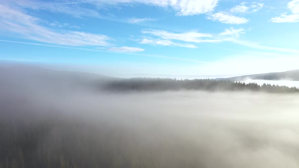 Flying Above Clouds