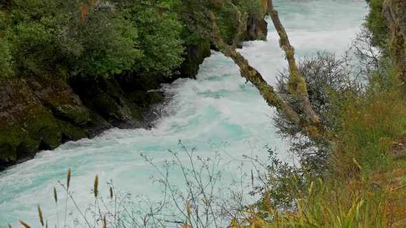 Huka Falls In New Zealand
