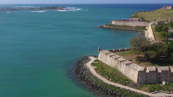 Paseo de la Princesa Show El Castillo San Felipe del Morro and the Bay at San Juan Puerto Rico 2