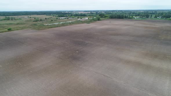 Smooth Flight Over a Plowed Field.