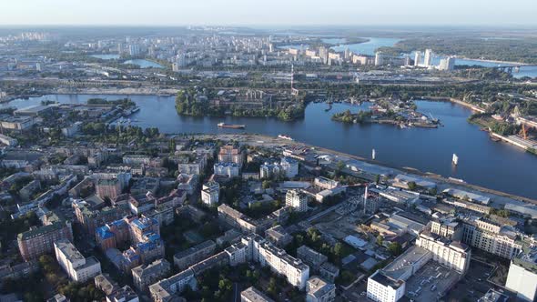 Kyiv  Aerial View of the Capital of Ukraine