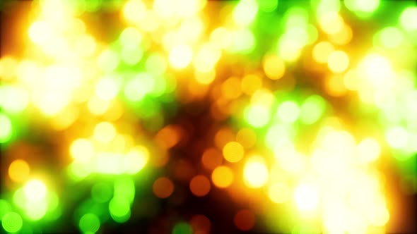 Abstract Background with Moving and Flicker Particles