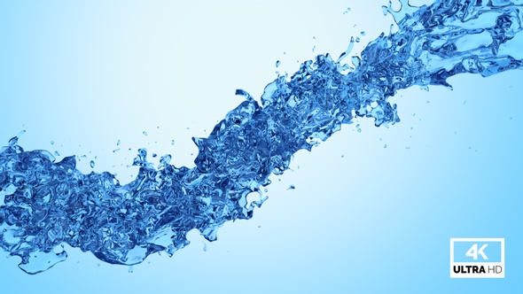 Twisted Blue Water Splash V3 alt