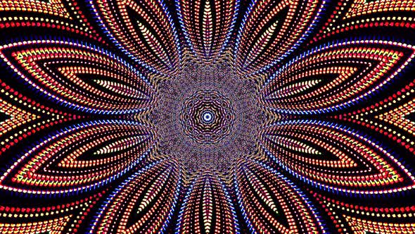 Bright abstract light governing full color, kaleidoscope,for background