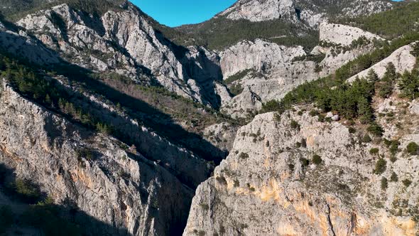 Canyon in the mountains