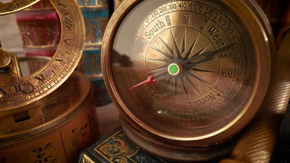 Vintage Antique Compass