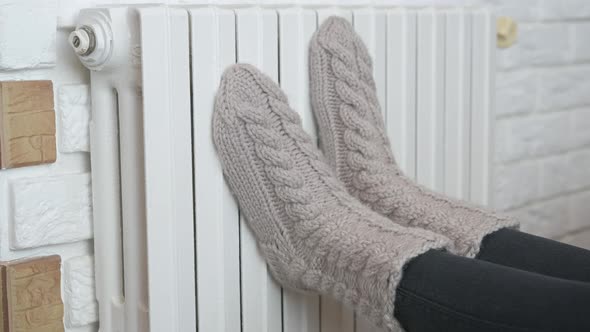 Wool socks for winter. 