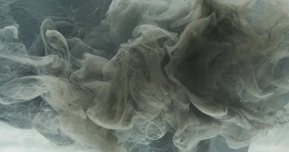 Smog Texture Paint Water Splash Gray Fume Cloud