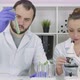 Two Scientists Research Labformulated Cosmetics Test Plantbased Ingredients - VideoHive Item for Sale