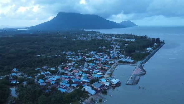 Prawn Fish Farm Aerial