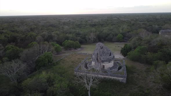 Observatory image seen from a dron