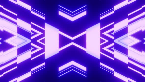 Blue Rave Neon Vj Loop Background Party HD