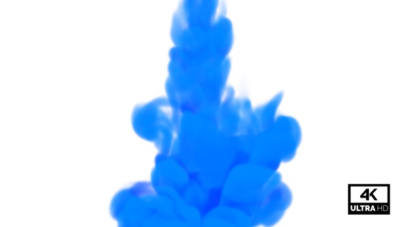 Blue Smoke Falling Down And Spreading alt