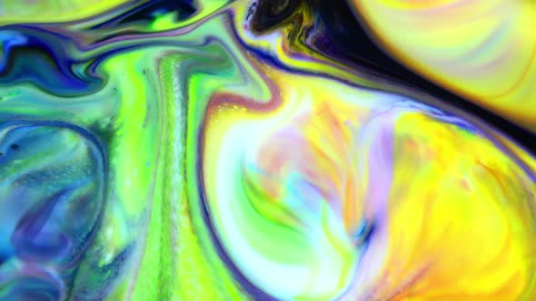 Abstract Colorful Invert Sacral Paint  Exploding Texture 968