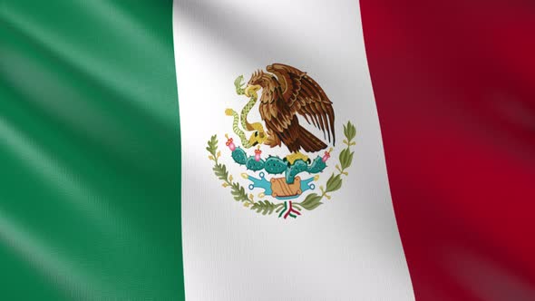 Flag of The Mexico