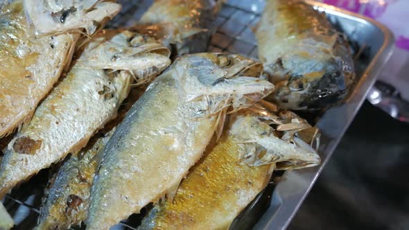 Fried Mackerel,Fried Thai Mackerel