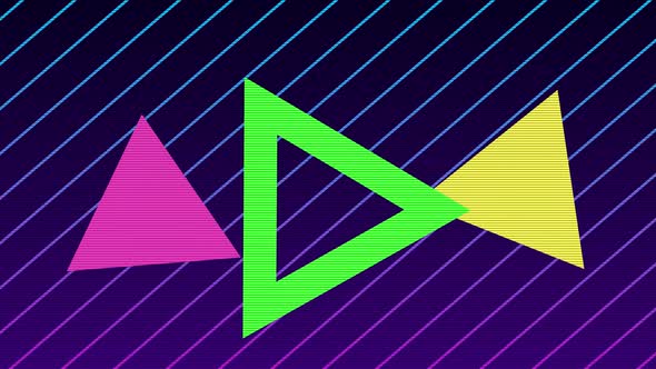 Abstract Memphis Retro Style 80 alt