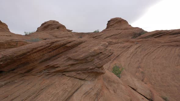 Red rock formations