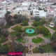 Main square Plaza Armas (La Serena, Chile) aerial view, drone footage - VideoHive Item for Sale