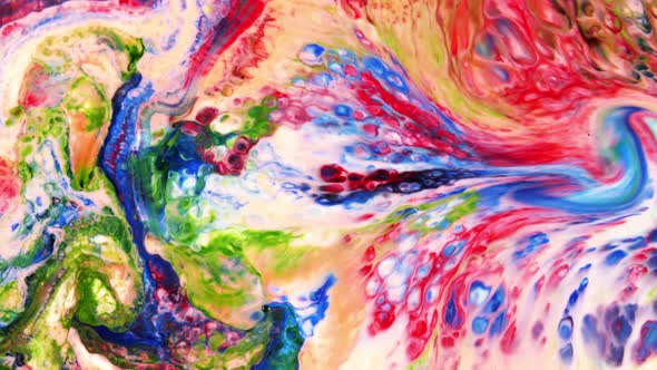 Abstract Colorful Paint Ink Liquid Explode alt