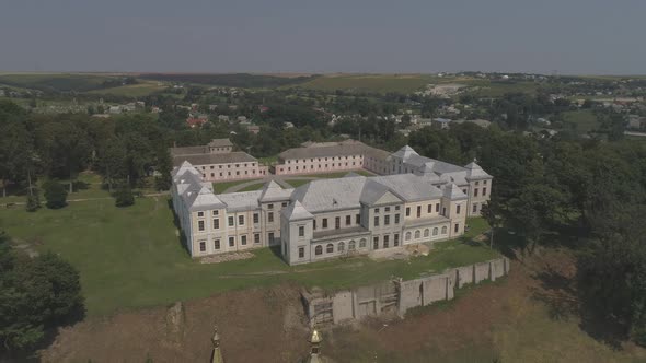 Vyshnivets Palace and the Church of the Ascension of Christ