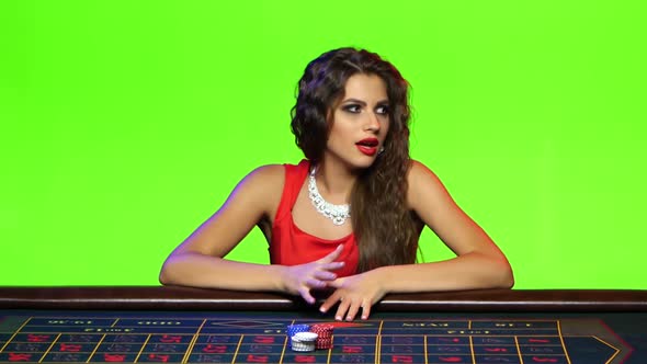 Girl Decides To Put All Chips in Casino, but Loses