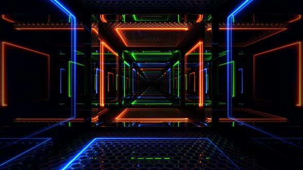 Laser Lights Tunnel alt