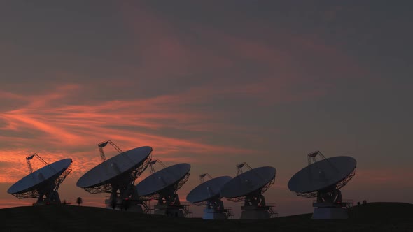 space antennas or ground observatories