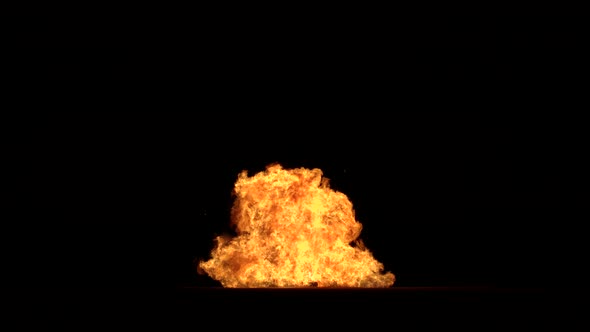 4K Explosion Sparks Splashing Special Effects Video 19