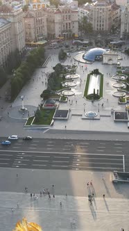 Kyiv Ukraine  Independence Square Maidan