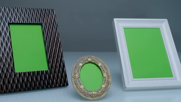 Green Color Key Video Photo Frame