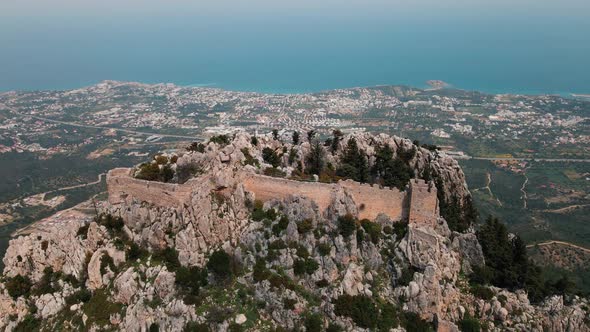 Castle at top of the mountain