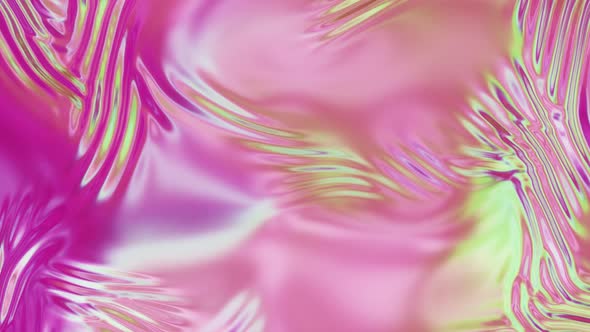 Abstract Holographic Liquid Wave Surface with Ripple and Swirl