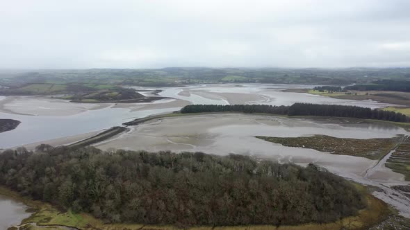 Aerial View of Murvagh in County Donegal Ireland