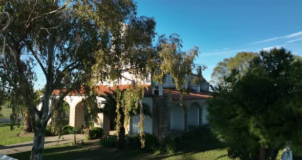 TEMPLAR HERMITAGE OF ALTAGRACIA IN GARROVILLAS DE ALCONETAR CACERES