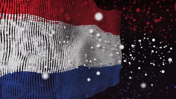 Dutch Flag Particle Animation