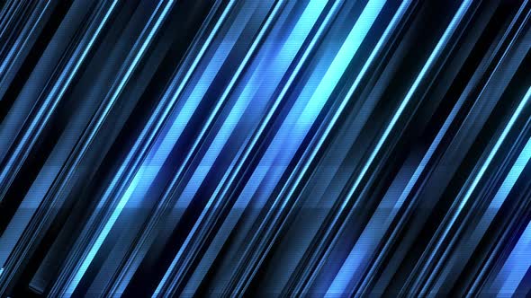 Bad TV Blue Slanted Stripe Texture Background Loop