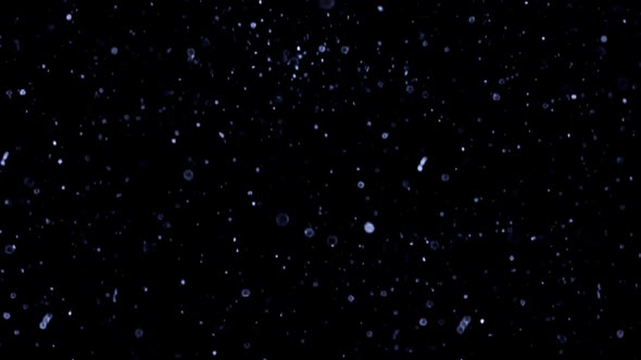 Snow White Bokeh Particle Lights Background alt