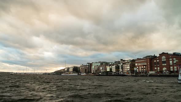 Ferry Terminal in Oslo, Norway