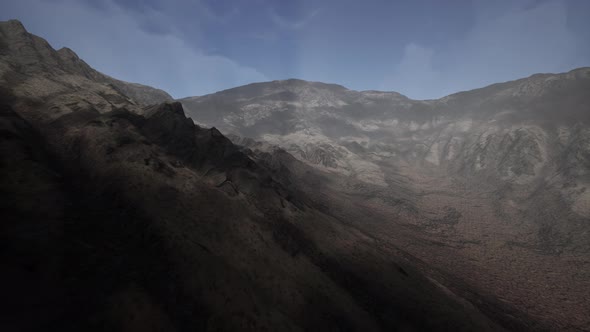 Mountain Landscape in High Altitude