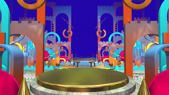 Flat Geometry Colorful 02 HD alt