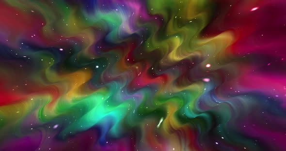 Abstract colorful animation. Multicolor liquid background. Beautiful gradient texture