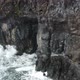 Aerial View of Awsome Rock and Foamy Sea at Madeira Portugal By Drone - VideoHive Item for Sale