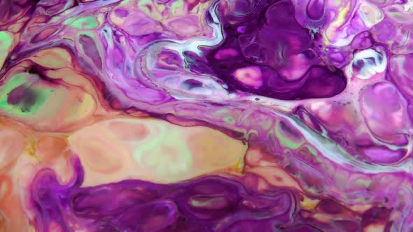 Abstract Pastel Colors Chemical Reactions Background alt