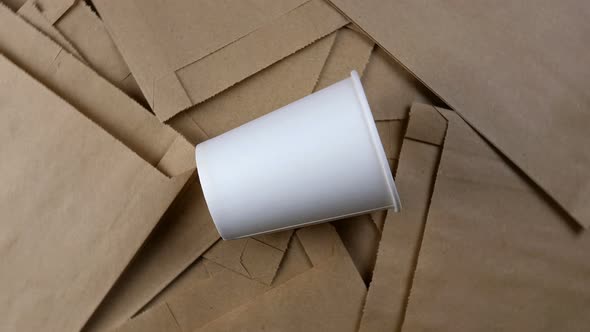 Paper Package Ecofriendly Disposable Biodegradable Packaging for Goods Paper Cup