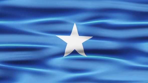 Somalia Flag Waving