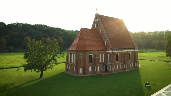 Zapyskis Church During Golden Hour