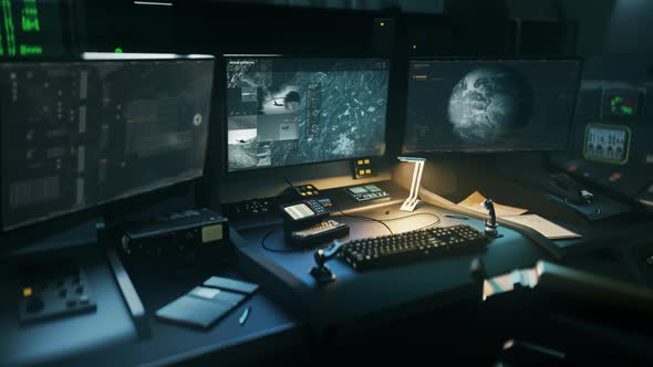 Spy computer software discovers the exact location of target terrorist forces alt