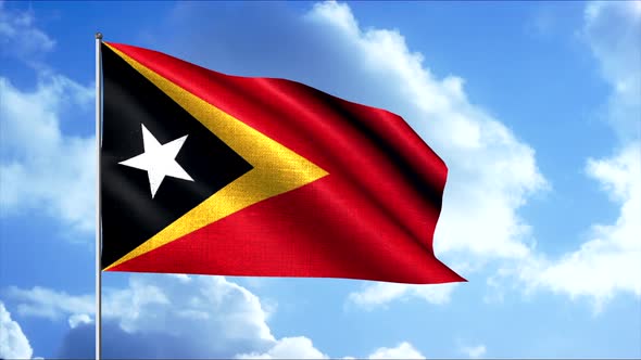 The Flag of East Timor